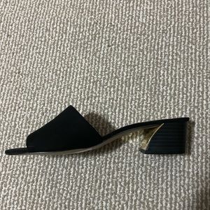 Expression Mules with Golden Heel